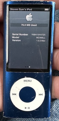 Apple ipod nano 5th gen - apple,