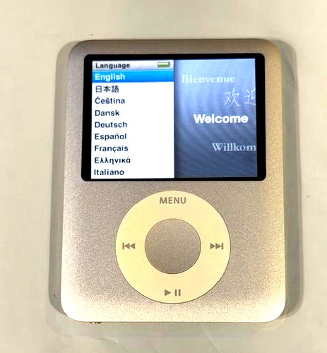 Ipod nano 3rd generation 8gb - ipod,