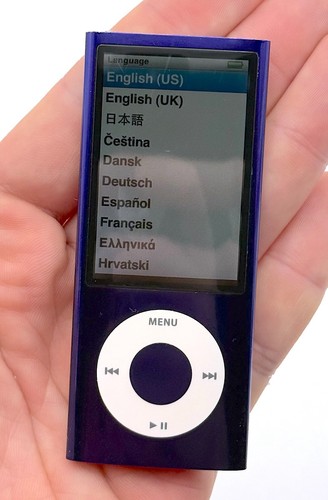 Apple ipod nano - 5th, with