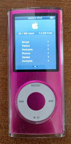 Apple ipod nano 4th gen - ipod, 8gb
