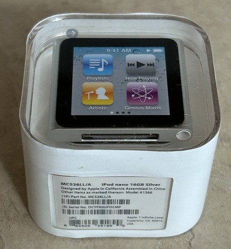 Apple ipod nano - 6th, gen
