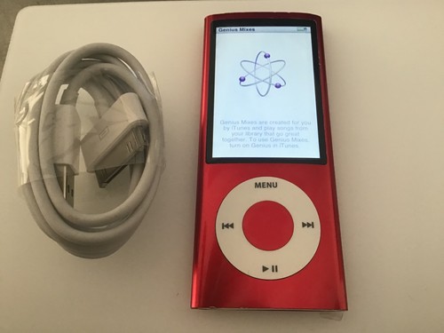 Ipod nano 5th gen red - red, 16gb