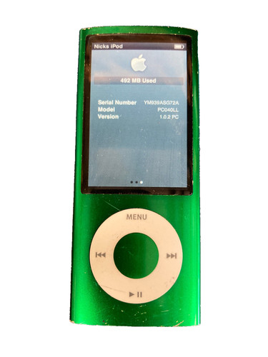 Apple 8gb ipod nano 5th - ipod,