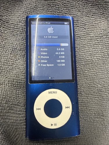 Ipod nano 5th gen - ipod,
